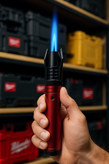 🔥 Jet Flame Torch Lighter – Windproof | Strong Blue Flame | Refillable Metal Body            🆓 free Delivery| Cash on Delivery